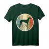 Retro Vintage Grunge Style Galgo Espanol Hunde T-Shirt – Klassisch geschnitten, doppelt genähter Saum, perfekt für Hundeliebhaber