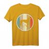 Retro Vintage Grunge Style Galgo Espanol Hunde T-Shirt – Klassisch geschnitten, doppelt genähter Saum, perfekt für Hundeliebhaber