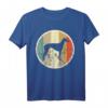 Retro Vintage Grunge Style Galgo Espanol Hunde T-Shirt – Klassisch geschnitten, doppelt genähter Saum, perfekt für Hundeliebhaber