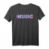 House Music Glitch Optical Illusion EDM Rave T-Shirt - Trendiges Festival- und Rave-Outfit für DJs, Raver & Musikliebhaber