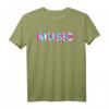 House Music Glitch Optical Illusion EDM Rave T-Shirt - Trendiges Festival- und Rave-Outfit für DJs, Raver & Musikliebhaber