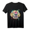 Hundemama Hundepapa T-Shirt - Süßes Golden Retriever Design als Geschenk für Hundeliebhaber, Geburtstags- & Weihnachtsgeschenk