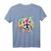 Hundemama Hundepapa T-Shirt - Süßes Golden Retriever Design als Geschenk für Hundeliebhaber, Geburtstags- & Weihnachtsgeschenk