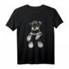 HapFrog Hundeliebhaber Geschenk - Lustiges Weihnachts- und Hundeshirt für Frauen, Männer, Kinder, Freunde, Familie, Hundebesitzer, Hundemom & Hundevater mit Schnauzer-Design