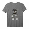 HapFrog Hundeliebhaber Geschenk - Lustiges Weihnachts- und Hundeshirt für Frauen, Männer, Kinder, Freunde, Familie, Hundebesitzer, Hundemom & Hundevater mit Schnauzer-Design