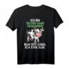 Ich bin Second Hand Vegetarier - Lustiges Kuh Spruch T-Shirt für Fleischliebhaber und Partyfreunde