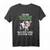 Ich bin Second Hand Vegetarier - Lustiges Kuh Spruch T-Shirt für Fleischliebhaber und Partyfreunde