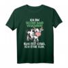 Ich bin Second Hand Vegetarier - Lustiges Kuh Spruch T-Shirt für Fleischliebhaber und Partyfreunde