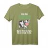 Ich bin Second Hand Vegetarier - Lustiges Kuh Spruch T-Shirt für Fleischliebhaber und Partyfreunde