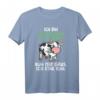 Ich bin Second Hand Vegetarier - Lustiges Kuh Spruch T-Shirt für Fleischliebhaber und Partyfreunde