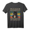 Ich hasse Morgenmenschen und Morgen und Menschen Katze T-Shirt – Lustiges Geschenk für Morgenmuffel, Büroangestellte und Katzenliebhaber