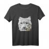 Schneeleopard Leopard Großkatze Geschenk T-Shirt - Perfekt für Tierliebhaber, Tierschützer & Naturliebhaber zu Weihnachten & Geburtstags