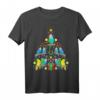 Wellensittich Weihnachtsbaum Vogel Weihnachten Geschenk T-Shirt - Lustiges Outfit für Vogelbesitzer & Sittichfans zu Weihnachten, Nikolaus & Advent