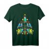 Wellensittich Weihnachtsbaum Vogel Weihnachten Geschenk T-Shirt - Lustiges Outfit für Vogelbesitzer & Sittichfans zu Weihnachten, Nikolaus & Advent
