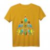 Wellensittich Weihnachtsbaum Vogel Weihnachten Geschenk T-Shirt - Lustiges Outfit für Vogelbesitzer & Sittichfans zu Weihnachten, Nikolaus & Advent