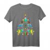 Wellensittich Weihnachtsbaum Vogel Weihnachten Geschenk T-Shirt - Lustiges Outfit für Vogelbesitzer & Sittichfans zu Weihnachten, Nikolaus & Advent