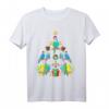 Wellensittich Weihnachtsbaum Vogel Weihnachten Geschenk T-Shirt - Lustiges Outfit für Vogelbesitzer & Sittichfans zu Weihnachten, Nikolaus & Advent
