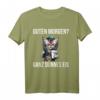 Guten Morgen Katzen T-Shirt mit sarkastischem Spruch - Für Morgenmuffel und Kaffee-Liebhaber