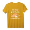 Lustiges Schlafshirt mit Katze - Der frühe Vogel kann mich mal, ideales Relax- und Geschenkoutfit für Katzenliebhaber und Nachtschwärmer
