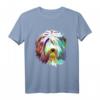 Splash Hund Bearded Collie T-Shirt - Geschenkidee für Hundehalter und Bearded Collie Fans