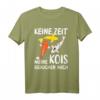 Keine Zeit meine Kois brauchen mich - Lustiges Koi Japan T-Shirt für Gartenteich- und Fischliebhaber
