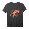 Fuchs Rotfuchs Just A Girl Who Loves Foxes Kinder Mädchen T-Shirt – Niedliches Tiermotiv für Mädchen & Tierliebhaber