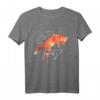 Fuchs Rotfuchs Just A Girl Who Loves Foxes Kinder Mädchen T-Shirt – Niedliches Tiermotiv für Mädchen & Tierliebhaber