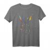 Mystischer Hase in Regenbogen Farben T-Shirt für Herren, Damen & Kinder – Perfektes Geschenk für Tierliebhaber, Oster- & Valentinstagsfreunde