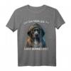 Guten Morgen? Ganz Dünnes Eis! Lustiges Hunde Kaffee T-Shirt – Sarkastisches Statement für Morgenmuffel & Hundeliebhaber, perfektes Geschenk für Kollegen
