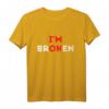 I'm Ok I'm Broken Mental Health Awareness T-Shirt – Bewusstsein für Unsichtbare Krankheiten & Psychische Gesundheit
