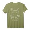 Miniatur Bullterrier Hund Lustig Ist Mir Egal Hundebesitzer T-Shirt - Humoriges Motiv für Hundeliebhaber & Sturköpfe