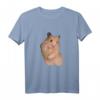 Hamster Meme mit Friedenszeichen T-Shirt - Lustiges und süßes Nagetier-Design für Tierliebhaber und Meme-Fans