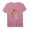 Hamster Meme mit Friedenszeichen T-Shirt - Lustiges und süßes Nagetier-Design für Tierliebhaber und Meme-Fans