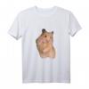 Hamster Meme mit Friedenszeichen T-Shirt - Lustiges und süßes Nagetier-Design für Tierliebhaber und Meme-Fans