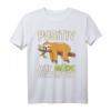 HapFrog T-Shirt mit Faultier - Positiv auf müde getestet, lustiges Geschenk für Männer und Frauen