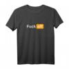 Fack Off T-Shirt - Humorvolles Design, Klassisch Geschnitten, Doppelt Genähter Saum