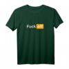 Fack Off T-Shirt - Humorvolles Design, Klassisch Geschnitten, Doppelt Genähter Saum