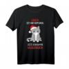 Anti Weihnachten mürrische Weihnachtsmuffel Geschenk Katze T-Shirt – Lustiges Humor-Design für Weihnachtsverweigerer & Katzenliebhaber