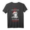 Anti Weihnachten mürrische Weihnachtsmuffel Geschenk Katze T-Shirt – Lustiges Humor-Design für Weihnachtsverweigerer & Katzenliebhaber