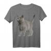 Britisch Kurzhaar Katze T-Shirt - Süße Katzenmotive, Geschenk zum Geburtstag für Katzenliebhaber, Mama & Papa Shirts