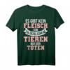 Vegan T-Shirt gegen Tierquälerei - Lustiges Spruch-Shirt für Veganer & Veganerin, perfekt als Geschenk für Tierschützer & Fleischverzichtler