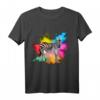 Zebra T-Shirt für Herren und Damen im Afrika Tier- und Safari-Design - Wildes Wildlife Motiv, Klassisch geschnitten, perfekt für Tierliebhaber und Safarifans