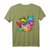 Zebra T-Shirt für Herren und Damen im Afrika Tier- und Safari-Design - Wildes Wildlife Motiv, Klassisch geschnitten, perfekt für Tierliebhaber und Safarifans