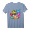 Zebra T-Shirt für Herren und Damen im Afrika Tier- und Safari-Design - Wildes Wildlife Motiv, Klassisch geschnitten, perfekt für Tierliebhaber und Safarifans