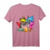 Zebra T-Shirt für Herren und Damen im Afrika Tier- und Safari-Design - Wildes Wildlife Motiv, Klassisch geschnitten, perfekt für Tierliebhaber und Safarifans