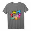 Zebra T-Shirt für Herren und Damen im Afrika Tier- und Safari-Design - Wildes Wildlife Motiv, Klassisch geschnitten, perfekt für Tierliebhaber und Safarifans