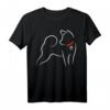Shiba Inu Silhouette T-Shirt für Hundebesitzer, Familien & Hundeliebhaber - Perfekt für Gassi gehen und als Geschenk
