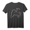 Shiba Inu Silhouette T-Shirt für Hundebesitzer, Familien & Hundeliebhaber - Perfekt für Gassi gehen und als Geschenk