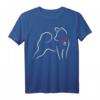 Shiba Inu Silhouette T-Shirt für Hundebesitzer, Familien & Hundeliebhaber - Perfekt für Gassi gehen und als Geschenk