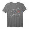 Shiba Inu Silhouette T-Shirt für Hundebesitzer, Familien & Hundeliebhaber - Perfekt für Gassi gehen und als Geschenk